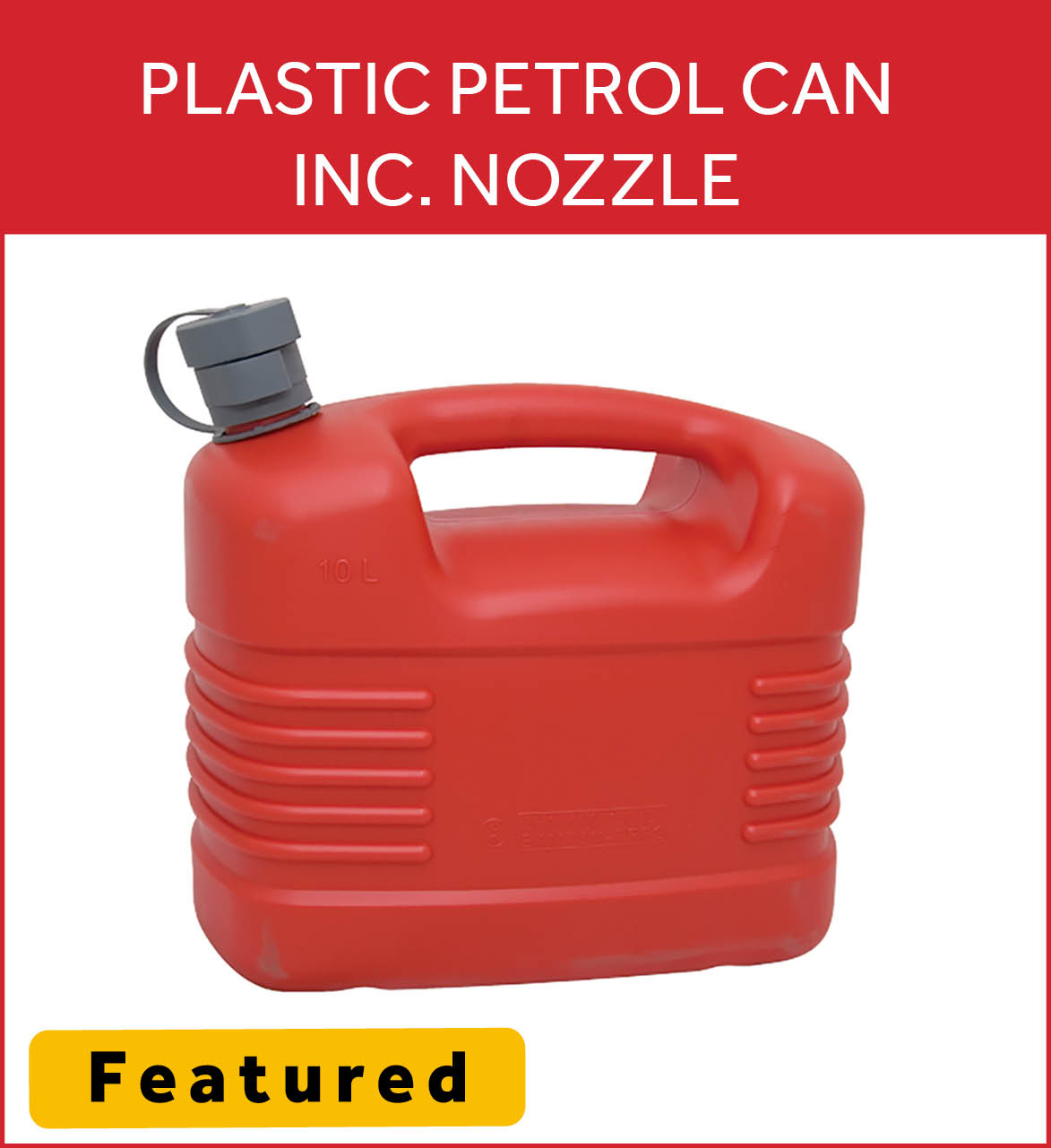 Plastic Petrol Can Inc. Nozzle